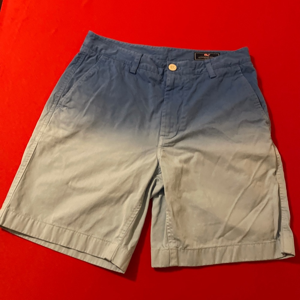 Vineyard Vines Ombré tie dye Blue shorts